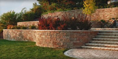 Tiered Segmental Walls  | Retaining Walls